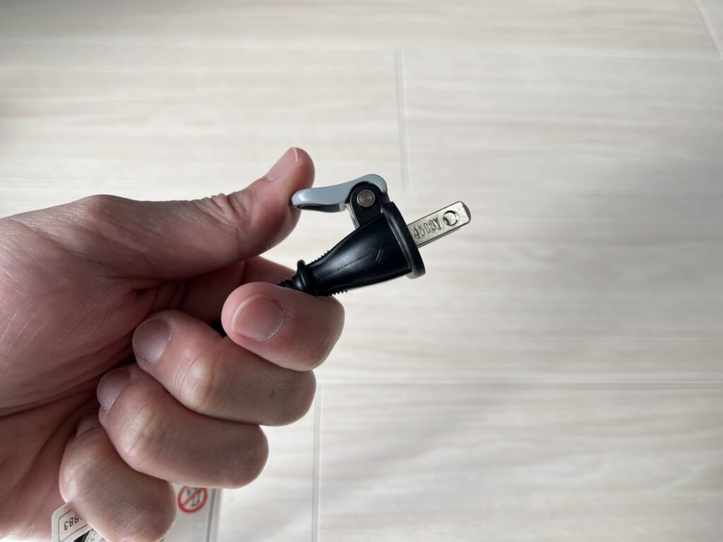 【地味に感動】「ラク抜きプラグ」と「外せるフィルター」が神1