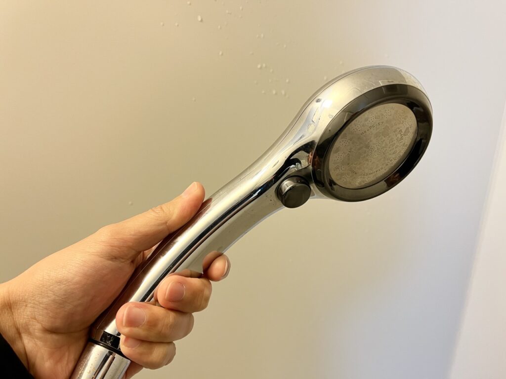 ウルトラファインバブルのシャワーヘッド