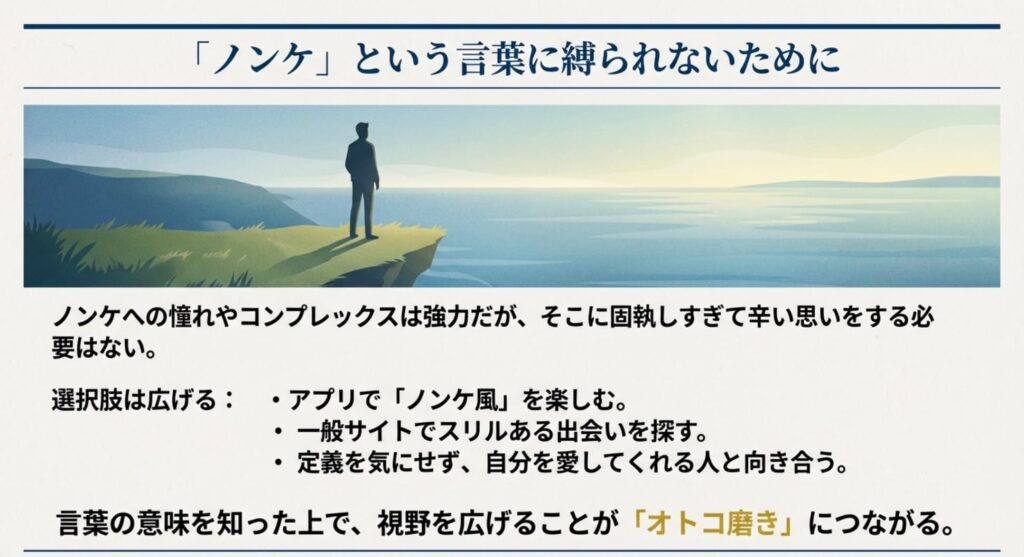 ノンケとは違う世界を体験して視野を広げる