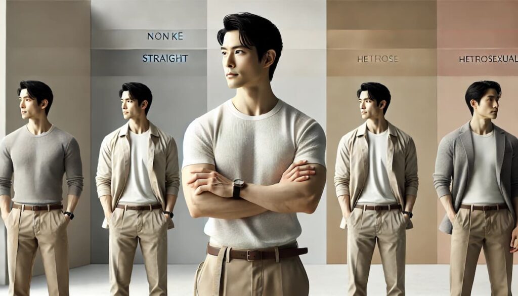 ノンケとストレートやヘテロセクシュアルの違い