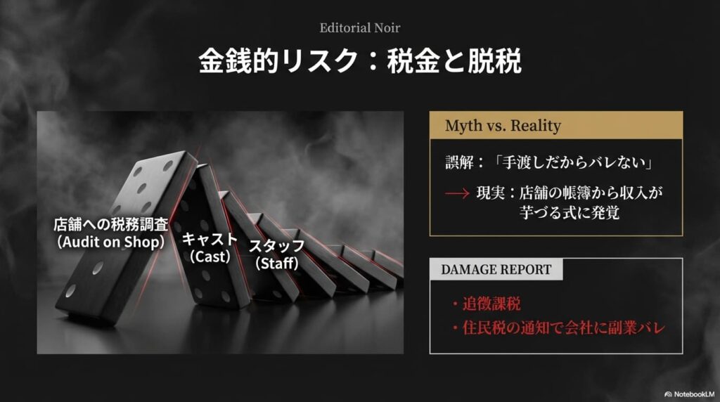 「手渡しだからバレない」と思っていると危険