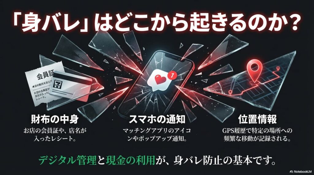 客やキャストが身バレする原因と対策