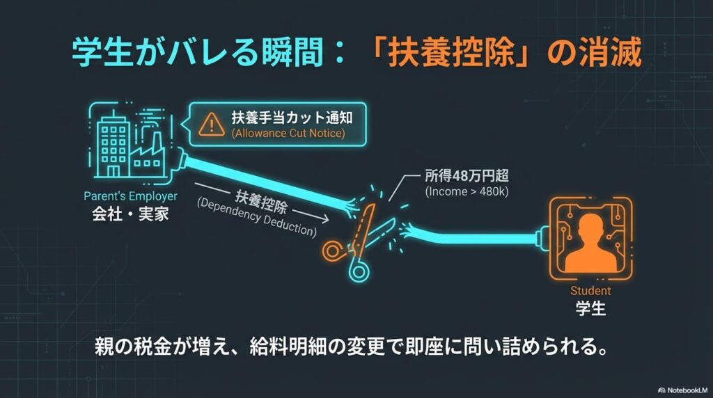 学生は「自分で納付」してもバレる？